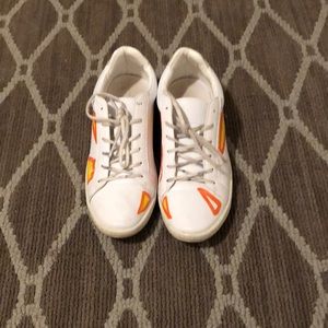 Hand painted sneakers